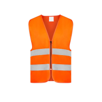 Visibility vest with zipper KXRX217Z, Reflective Vests, Size: S, Color: galben, Size: m, Color: galben, Size: IT, Color: galben,