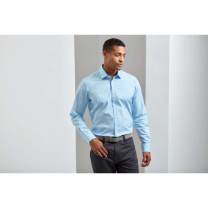 Camasa Stretch din poplin PRZ244, Camasi pentru barbati
