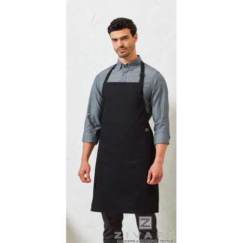 Sort cu pieptar din materiale sustenabile PRZ112, Uniforme bucatari/ospatari