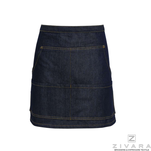 Sort scurt din denim PRZ125, Uniforme bucatari/ospatari