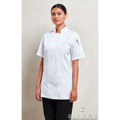 Camasa profesionala de bucatar pentru dama PRZ670, Uniforme bucatari/ospatari