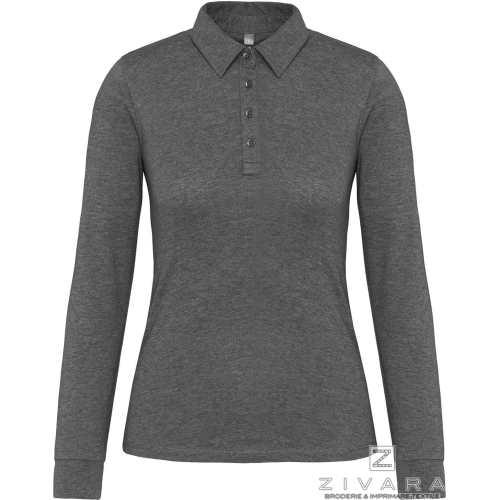 Bluza polo cu nasturi metalici KAZ265 pentru dama, Bluze pentru dama