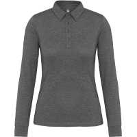 Bluza polo cu nasturi metalici KAZ265 pentru dama, Women's Sweatshirts, Size: S, Color: gri, Size: m, Color: gri, Size: IT, Colo
