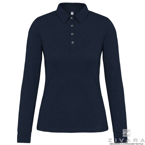 Bluza polo cu nasturi metalici KAZ265 pentru dama, Bluze pentru dama
