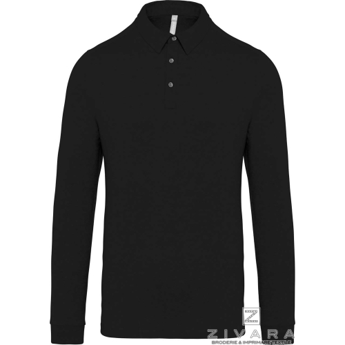 Bluza polo cu nasturi metalici KA264, Men's Sweatshirts, Size: S, Color: gri, Size: m, Color: gri, Size: IT, Color: gri, Size: X