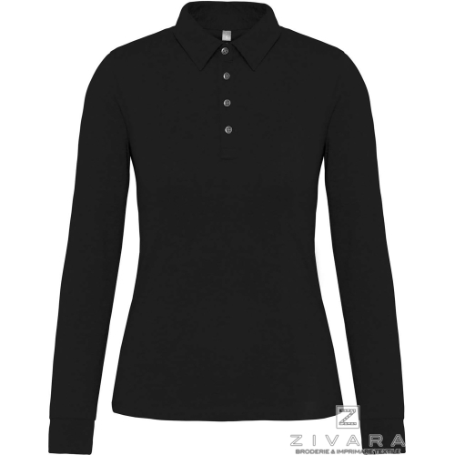 Bluza polo cu nasturi metalici KAZ265 pentru dama, Women's Sweatshirts, Size: S, Color: gri, Size: m, Color: gri, Size: IT, Colo