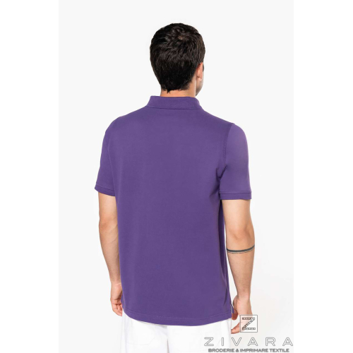 Tricou polo clasic KAZ241, Men's Polo Shirts, Size: S, Color: White, Size: m, Color: White, Size: IT, Color: White, Size: XL, Co