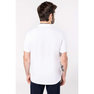 Tricou polo cu guler mandarin KAZ223, Men's Polo Shirts, Size: XS, Color: White, Size: S, Color: White, Size: m, Color: White, S 2