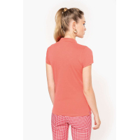 Polo shirt KAZ255 for women, Women's Polo Shirts, Size: XS, Color: White, Size: S, Color: White, Size: m, Color: White, Size: IT