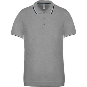 Tricou polo pentru barbati KAZ250, Men's Polo Shirts, Size: S, Color: gri, Size: m, Color: gri, Size: IT, Color: gri, Size: XL,  2