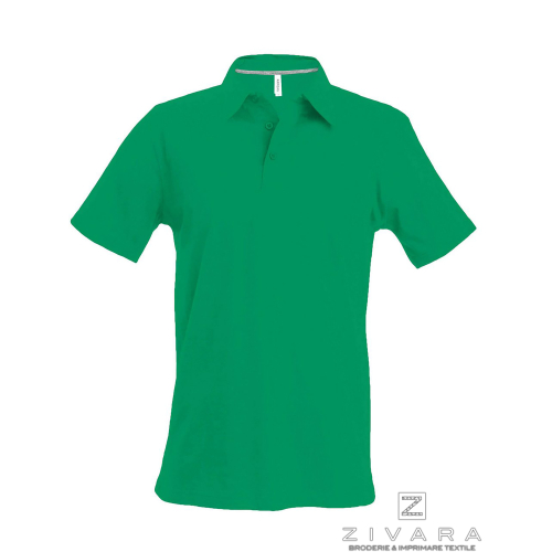 Tricou polo clasic KAZ241, Men's Polo Shirts, Size: S, Color: White, Size: m, Color: White, Size: IT, Color: White, Size: XL, Co