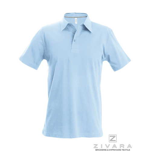 Tricou polo clasic KAZ241, Men's Polo Shirts, Size: S, Color: White, Size: m, Color: White, Size: IT, Color: White, Size: XL, Co