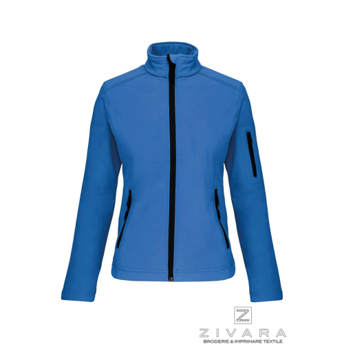 Jacheta softshell KAZ400 pentru dama, Geci si veste pentru dama