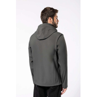 Geaca softshell cu maneci detasabile KAZ422, Geci si veste pentru barbati