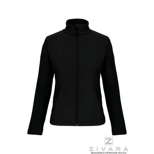 Jacheta softshell KAZ400 pentru dama, Geci si veste pentru dama