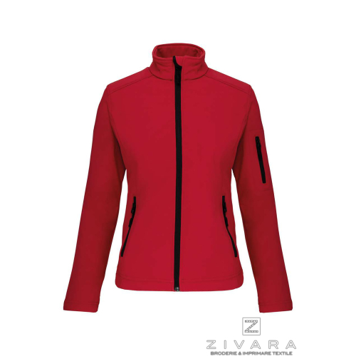 Jacheta softshell KAZ400 pentru dama, Geci si veste pentru dama
