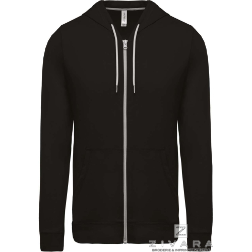 Hanorac lightweight KAZ438, Men's Hoodies, Size: XS, Color: ash grey, Size: S, Color: ash grey, Size: m, Color: ash grey, Size: 