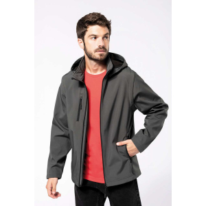 Geaca softshell cu maneci detasabile KAZ422, Men's Bodywarmer, Size: S, Color: dark grey, Size: m, Color: dark grey, Size: IT, C