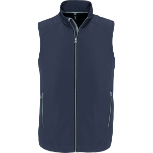 Vesta softshell 2 straturi KAZ423, Men's Bodywarmer, Size: S, Color: dark grey, Size: m, Color: dark grey, Size: IT, Color: dark 2