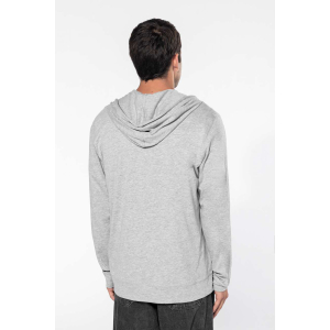Hanorac lightweight KAZ438, Men's Hoodies, Size: XS, Color: ash grey, Size: S, Color: ash grey, Size: m, Color: ash grey, Size:  2
