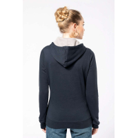 Hanorac bicolor pentru dama, Women's Hoodies, Size: XS, Color: bleu, Size: S, Color: bleu, Size: m, Color: bleu, Size: IT, Color