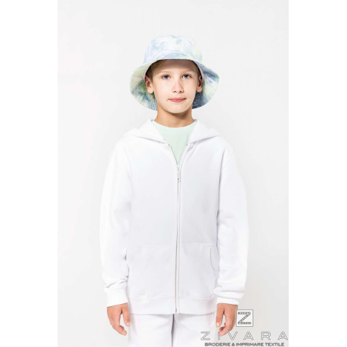 KAZ455 zip up hoodie for kids, Kids Hoodies, Size: 6/8, Color: White, Size: 8/10, Color: White, Size: 10/12, Color: White, Size: