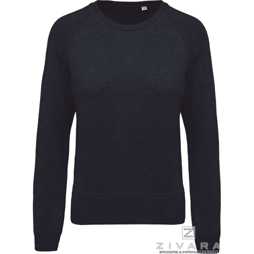 Bluza bumbac organic pentru dama KAZ481, Women's Sweatshirts, Size: XS, Color: Yellow Cornsilk, Size: S, Color: Yellow Cornsilk,