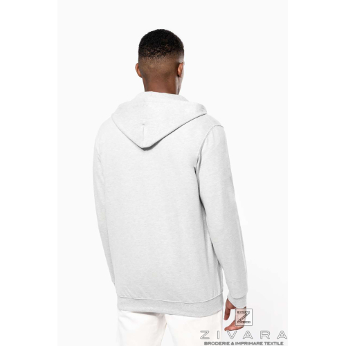 Hanorac basic cu fermoar KAZ479, Men's Hoodies, Size: XS, Color: galben, Size: S, Color: galben, Size: m, Color: galben, Size: I