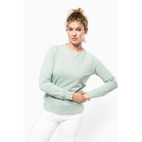 Bluza bumbac organic pentru dama KAZ481, Women's Sweatshirts, Size: XS, Color: Yellow Cornsilk, Size: S, Color: Yellow Cornsilk,