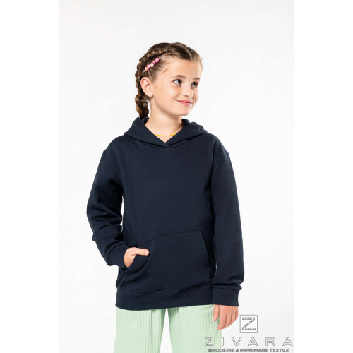 Hanorac clasic pentru copii KAZ477, Kids Hoodies, Size: 4/6, Color: White, Size: 6/8, Color: White, Size: 8/10, Color: White, Si