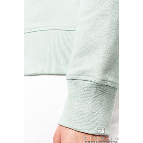 Bluza bumbac organic pentru dama KAZ481, Women's Sweatshirts, Size: XS, Color: Yellow Cornsilk, Size: S, Color: Yellow Cornsilk,