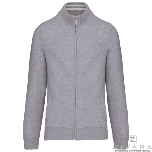 Hanorac casual cu fermoar KAZ456, Hanorace pentru barbati