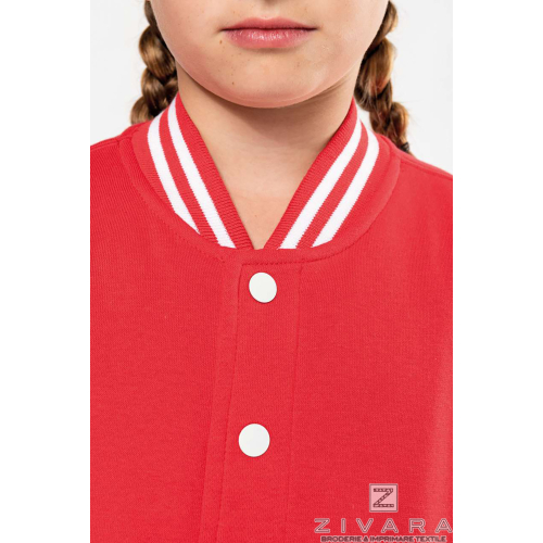 Hanorac College pentru copii KAZ498, Kids Hoodies, Size: 4/6, Color: gri, Size: 6/8, Color: gri, Size: 8/10, Color: gri, Size: 1