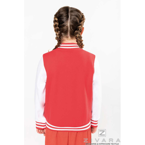 Hanorac College pentru copii KAZ498, Kids Hoodies, Size: 4/6, Color: gri, Size: 6/8, Color: gri, Size: 8/10, Color: gri, Size: 1
