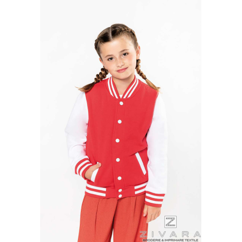 Hanorac College pentru copii KAZ498, Kids Hoodies, Size: 4/6, Color: gri, Size: 6/8, Color: gri, Size: 8/10, Color: gri, Size: 1