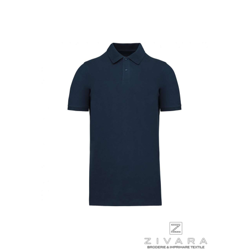 Tricou polo din bumbac organic KAZ2025, Tricouri polo pentru barbati