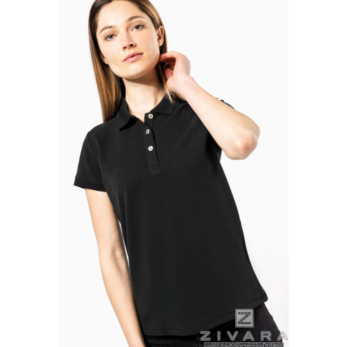 Tricou polo supima KAZ2001 pentru dama, Tricouri polo pentru dama