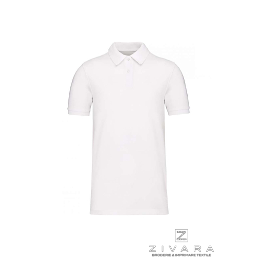 Tricou polo din bumbac organic KAZ2025, Tricouri polo pentru barbati