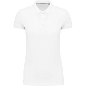 Tricou polo supima KAZ2001 pentru dama, Women's Polo Shirts, Size: XS, Color: White, Size: S, Color: White, Size: m, Color: Whit 2