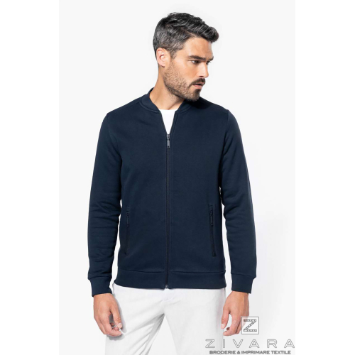 Hanorac cu fermoar casual KAZ4002, Hanorace pentru barbati