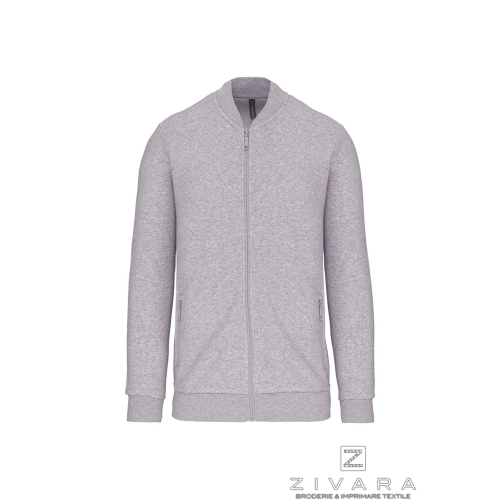 Hanorac cu fermoar casual KAZ4002, Hanorace pentru barbati