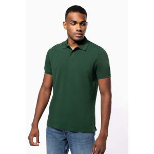 Tricou polo din bumbac organic KAZ2025, Tricouri polo pentru barbati