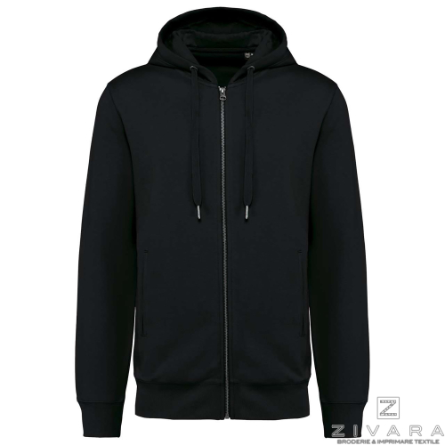 Hanorac french terry cu fermoar KAZ4008, Hanorace pentru barbati