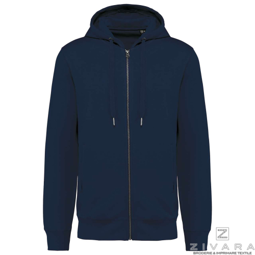 Hanorac french terry cu fermoar KAZ4008, Hanorace pentru barbati