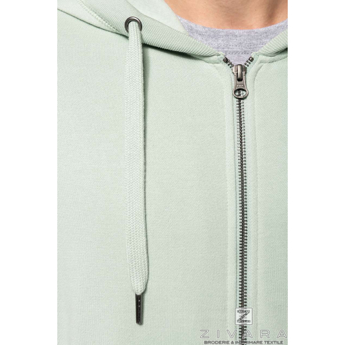 Hanorac french terry cu fermoar KAZ4008, Men's Hoodies, Size: XS, Color: gri, Size: S, Color: gri, Size: m, Color: gri, Size: IT