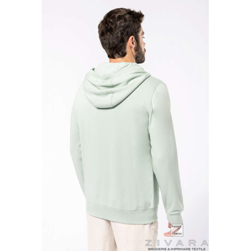 Hanorac french terry cu fermoar KAZ4008, Men's Hoodies, Size: XS, Color: gri, Size: S, Color: gri, Size: m, Color: gri, Size: IT