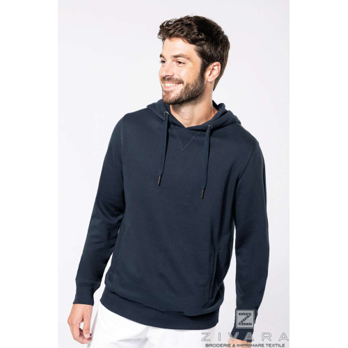 Hanorac french terry KAZ4009, Men's Hoodies, Size: XS, Color: gri, Size: S, Color: gri, Size: m, Color: gri, Size: IT, Color: gr