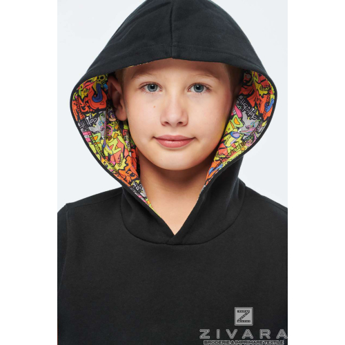 Hanorac pentru copii Patterned KAZ4014, Hanorace pentru copii