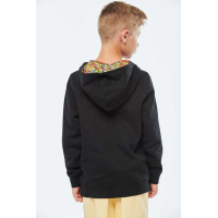 Hanorac pentru copii Patterned KAZ4014, Kids Hoodies, Size: 6/8, Color: Black, Size: 8/10, Color: Black, Size: 10/12, Color: Bla