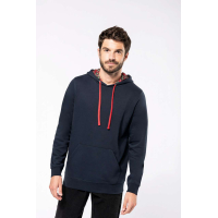 Hanorac unisex Patterned KAZ4013, Men's Hoodies, Size: XS, Color: Navy, Size: S, Color: Navy, Size: m, Color: Navy, Size: IT, Co